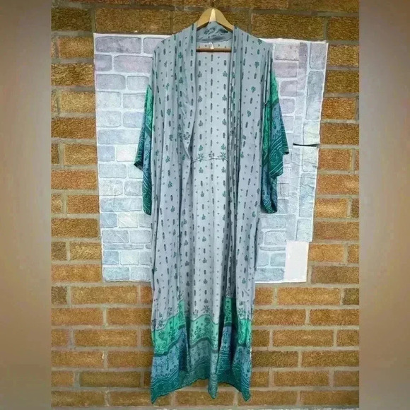 Spell & The Gypsy Spell Original Drop Desert Wanderer Kimono Robe OS - Picture 5 of 15